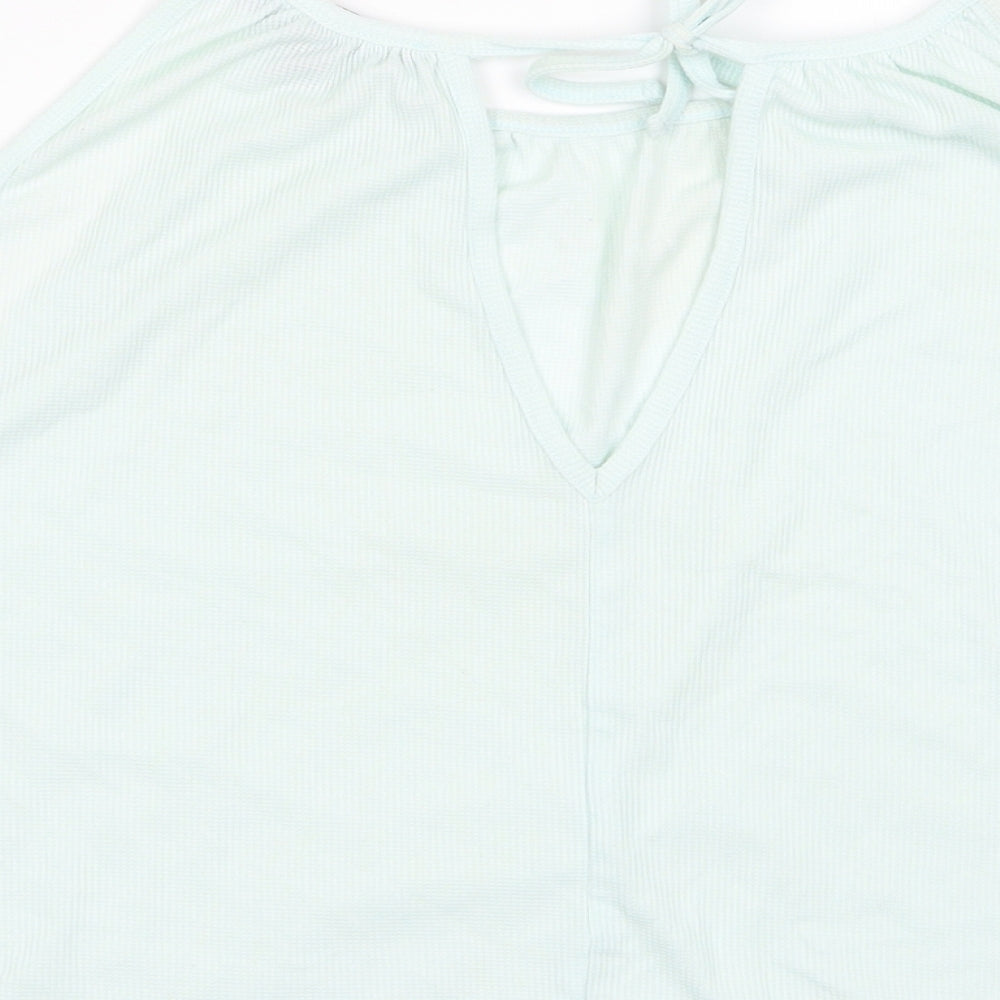 Womens UK Size 4 Atmosphere Green Camisole T-Shirt