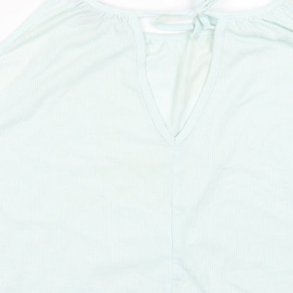 Womens UK Size 4 Atmosphere Green Camisole T-Shirt