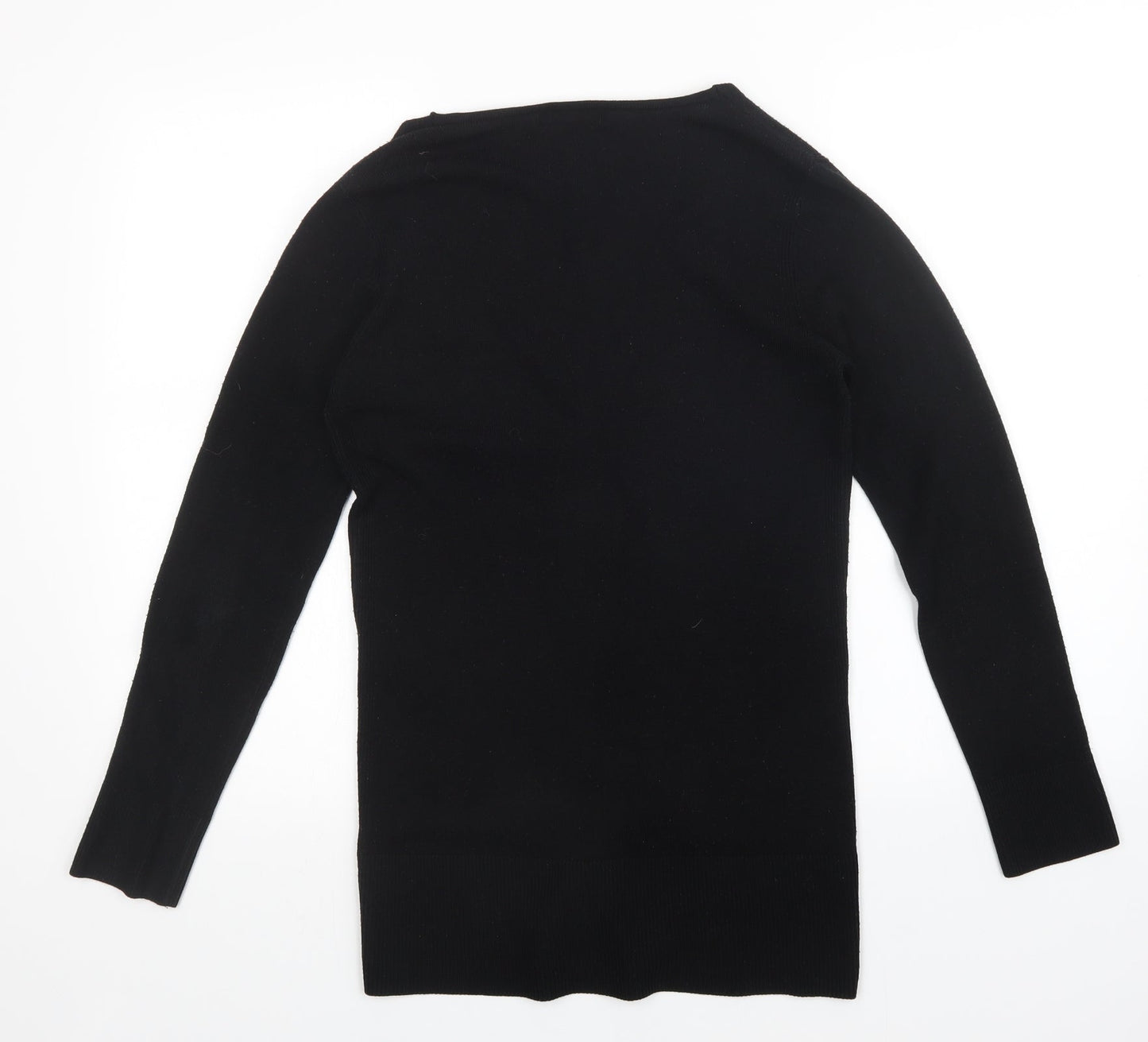 Womens UK Size S Woolworths Black Cardigan Jumper