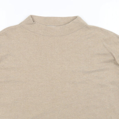 pransa Womens Brown   Pullover Jumper Size S