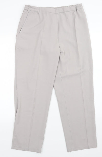 atibel Womens Grey   Trousers  Size 16 L29 in