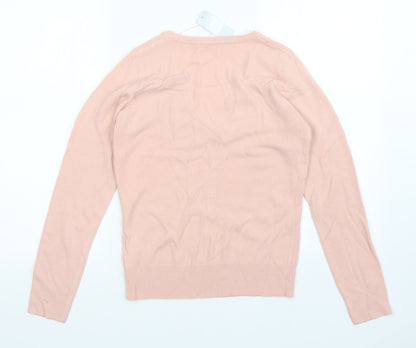 Womens UK Size S MK one Pink Pullover Jumper