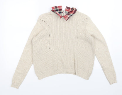 Primark Womens Beige   Pullover Jumper Size M