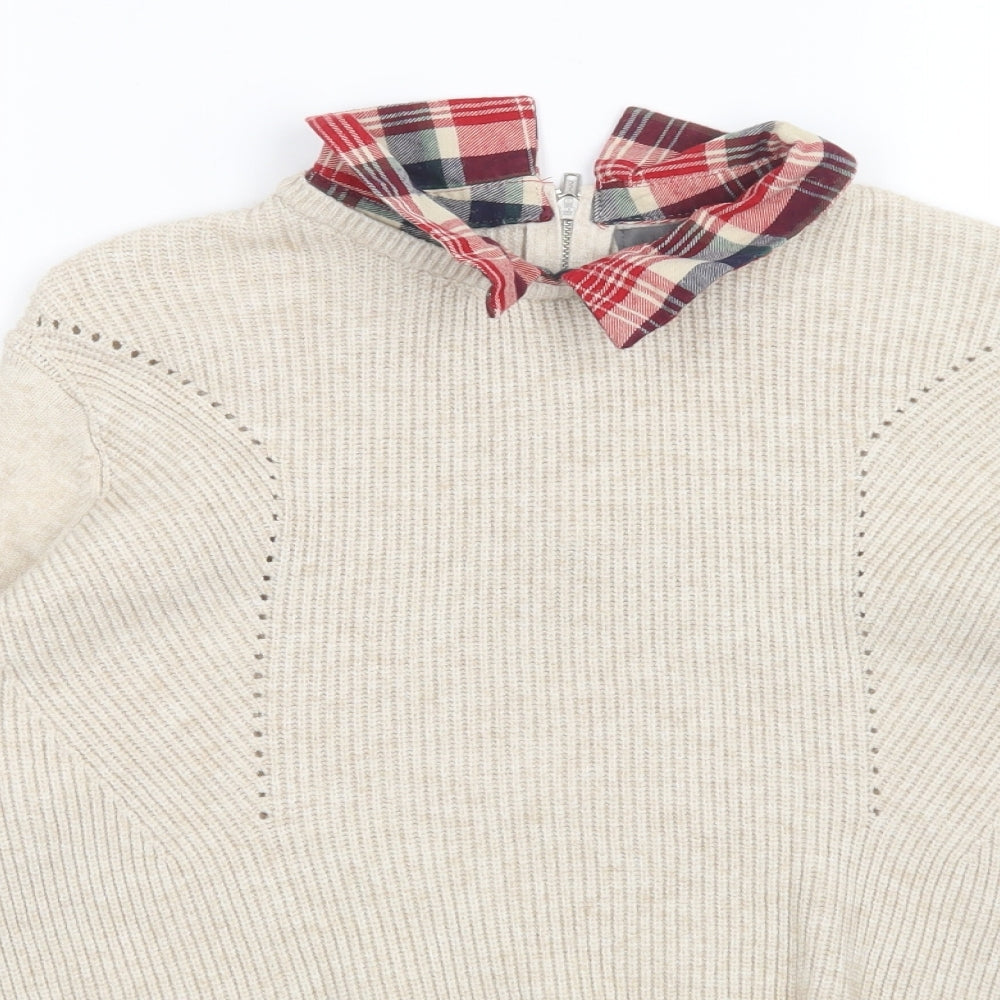 Primark Womens Beige   Pullover Jumper Size M