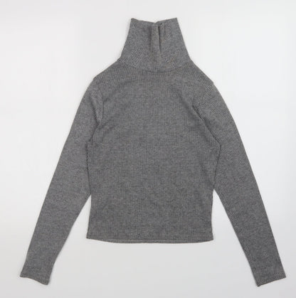 Womens UK Size 8 Innocence Grey Pullover Jumper