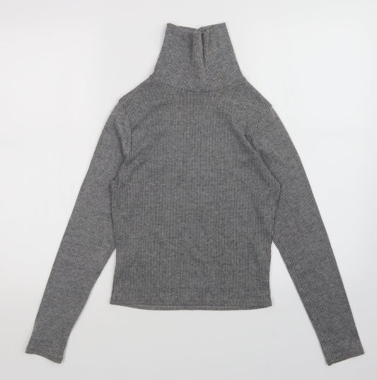 Womens UK Size 8 Innocence Grey Pullover Jumper