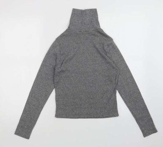 Womens UK Size 8 Innocence Grey Pullover Jumper