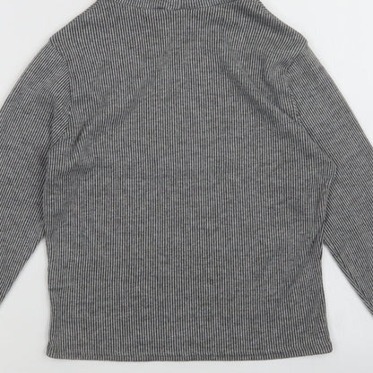 Womens UK Size 8 Innocence Grey Pullover Jumper