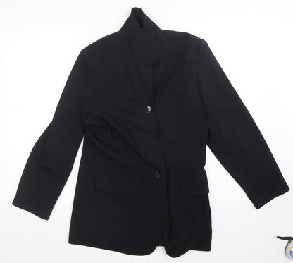 ECCO Womens Black   Jacket Blazer Size 10