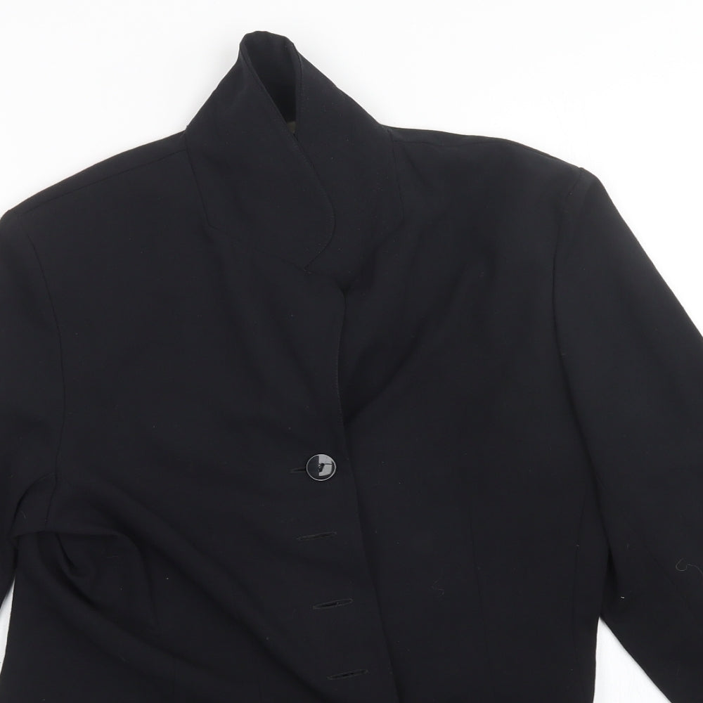 ECCO Womens Black   Jacket Blazer Size 10