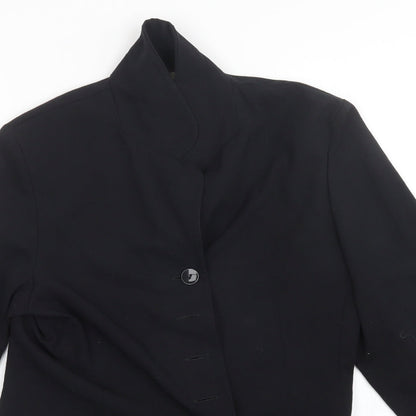 ECCO Womens Black   Jacket Blazer Size 10