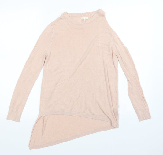 Womens UK Size 6 River Island Pink Pullover Jumper
