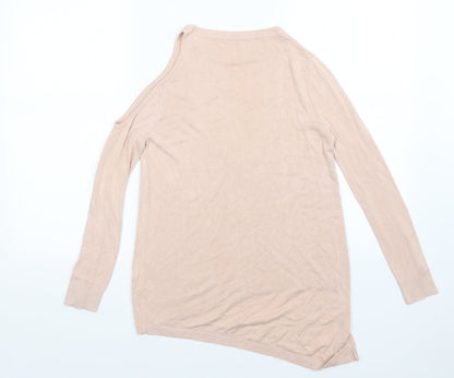 Womens UK Size 6 River Island Pink Pullover Jumper