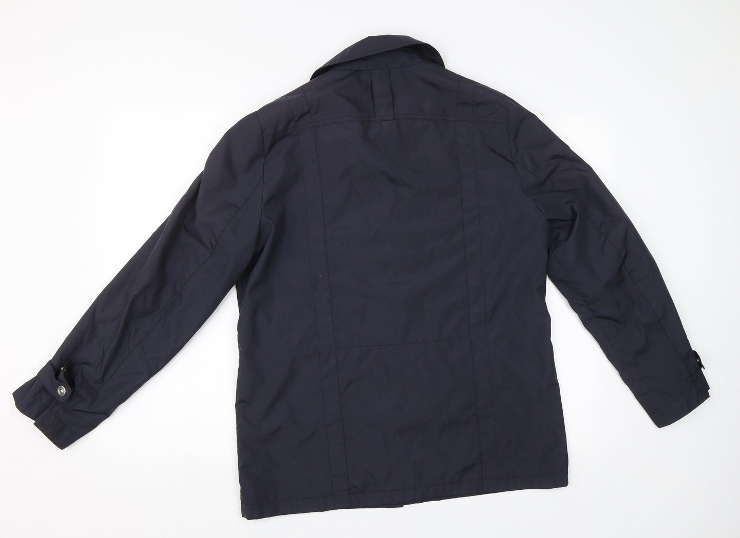 Frank Eden Womens Blue   Windbreaker Jacket Size 10