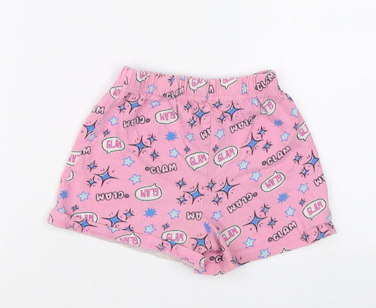 Nutmeg Girls Pink    Pyjama Pants Size 5-6 Years