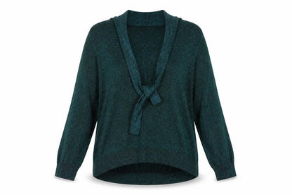 Womens UK Size 20 M&Co Green Pullover Jumper