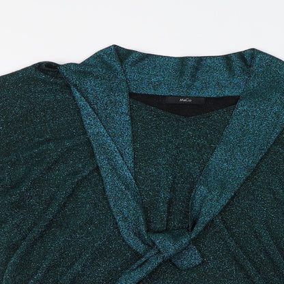 Womens UK Size 20 M&Co Green Pullover Jumper