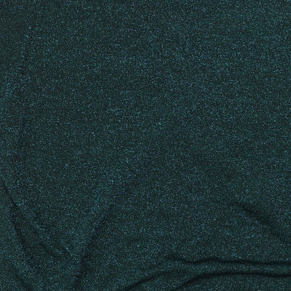 Womens UK Size 20 M&Co Green Pullover Jumper