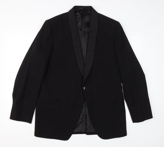 Mens UK Size L Maenson Black Jacket