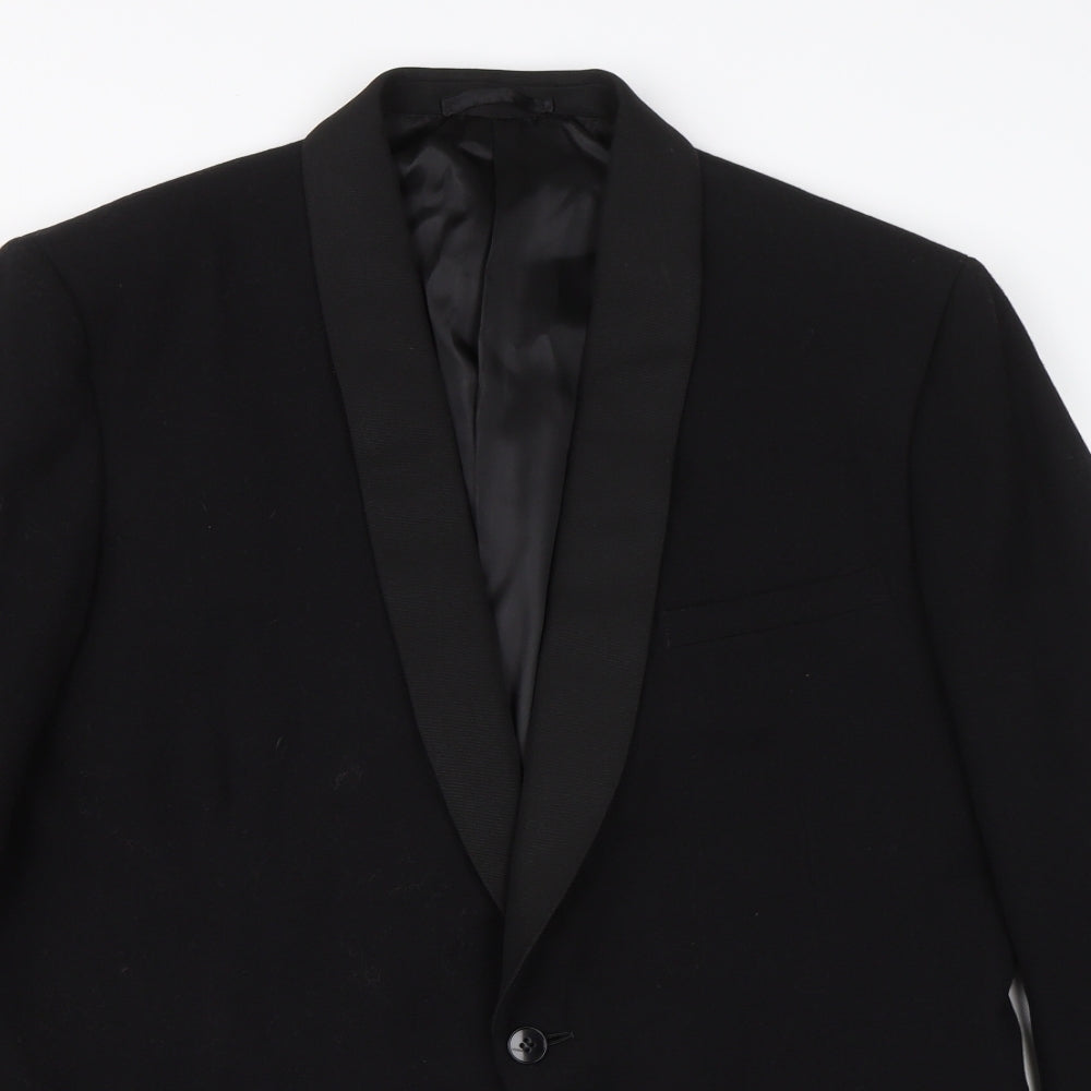 Mens UK Size L Maenson Black Jacket