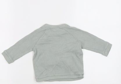 George Baby Green   Basic T-Shirt Size 3-6 Months  - Animals