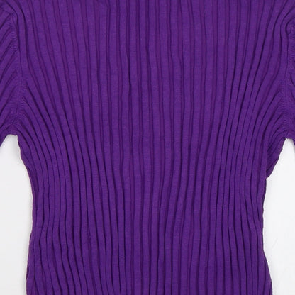 Precis Womens Purple   Cardigan Jumper Size L