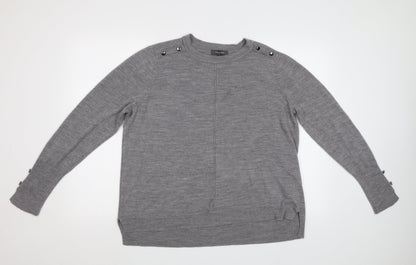 Primark Womens Grey   Pullover Jumper Size XL