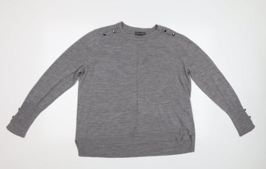 Primark Womens Grey   Pullover Jumper Size XL