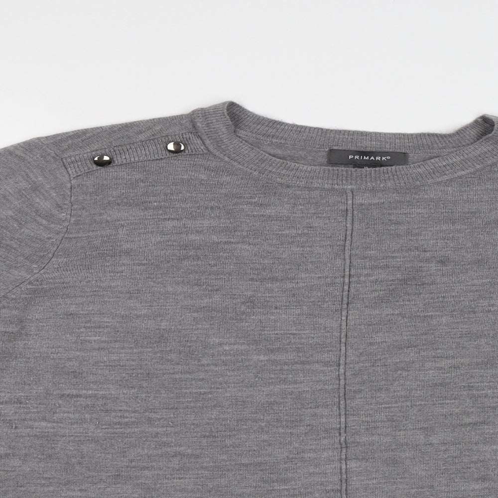 Primark Womens Grey   Pullover Jumper Size XL