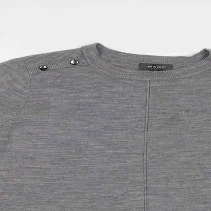 Primark Womens Grey   Pullover Jumper Size XL