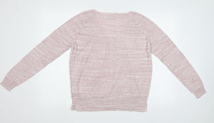 Womens UK Size 12 NEXT Pink Pullover Jumper