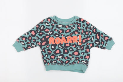 NEXT Baby Green Animal Print  Basic Casual Size 3-6 Months  - Roarr