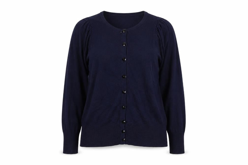 Womens UK Size 12 Dorothy Perkins Blue Cardigan Jumper