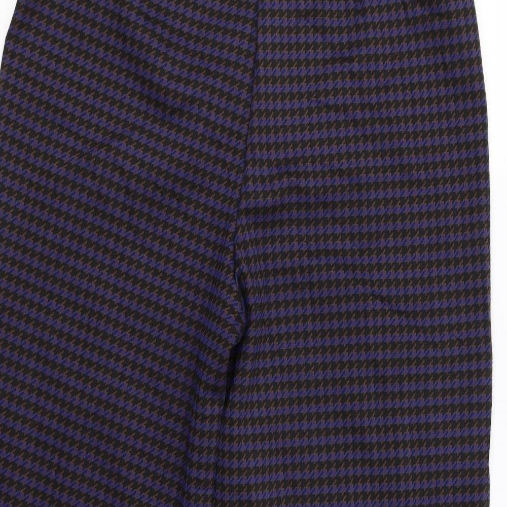 Womens UK Size 16 M&S Regular Fit  Blue Trousers