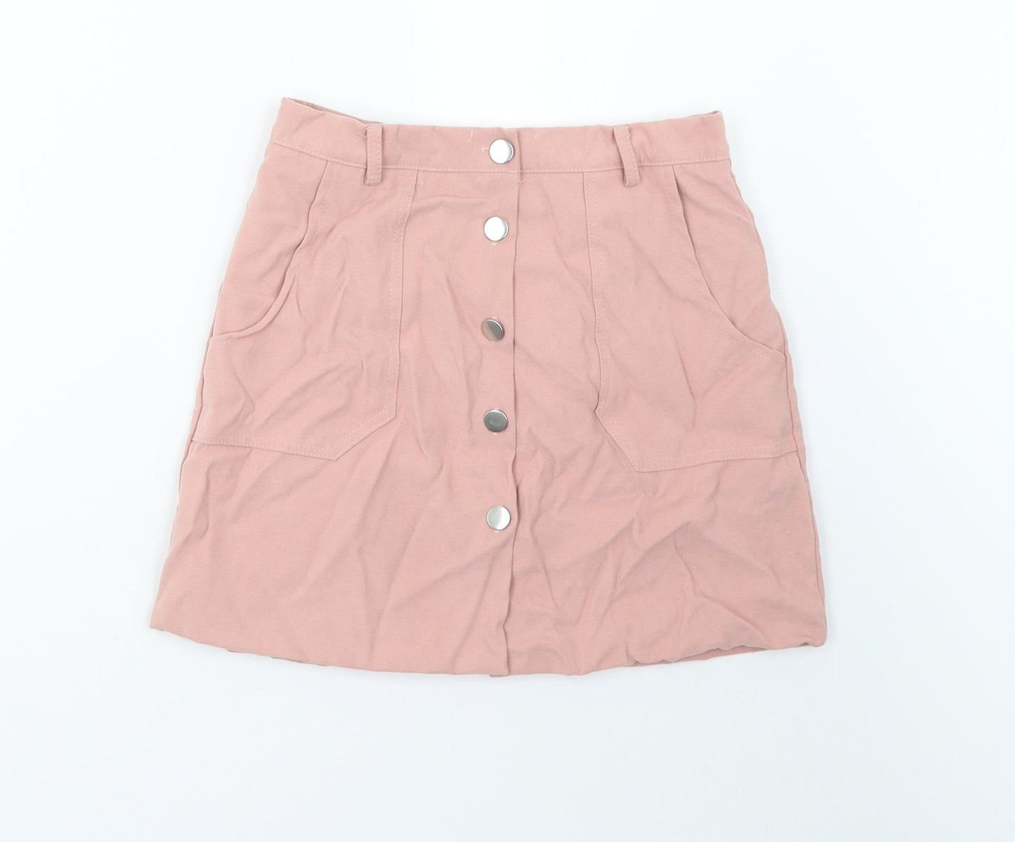 Womens UK Size S Preworn Mini  Skirt