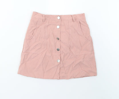 Womens UK Size S Preworn Mini  Skirt