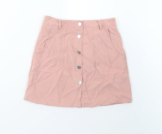 Womens UK Size S Preworn Mini  Skirt