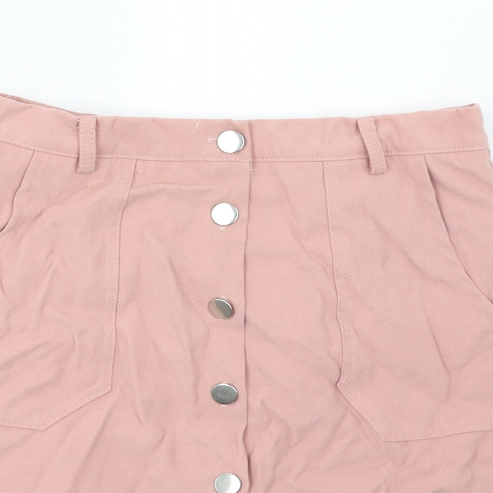 Womens UK Size S Preworn Mini  Skirt