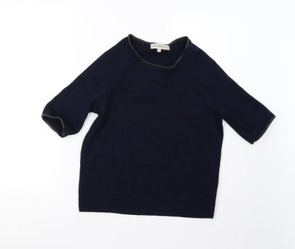 Womens UK Size 10 M&S Blue Pullover Jumper