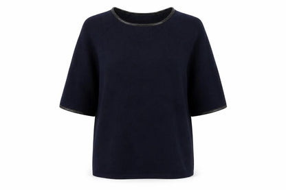 Womens UK Size 10 M&S Blue Pullover Jumper