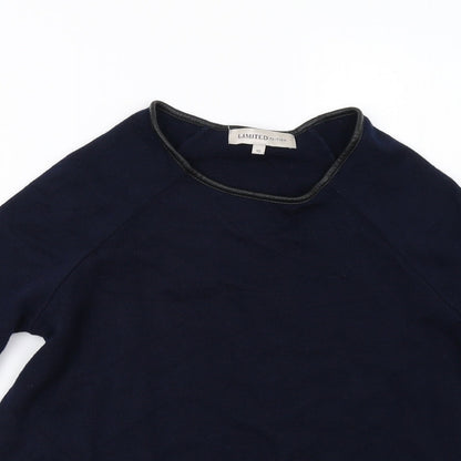Womens UK Size 10 M&S Blue Pullover Jumper