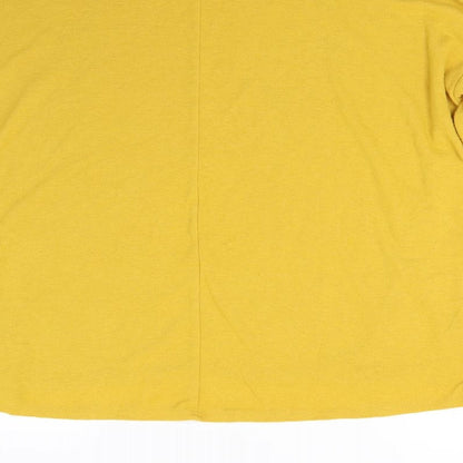 Womens UK Size 12 New Look Yellow Pullover Jumper