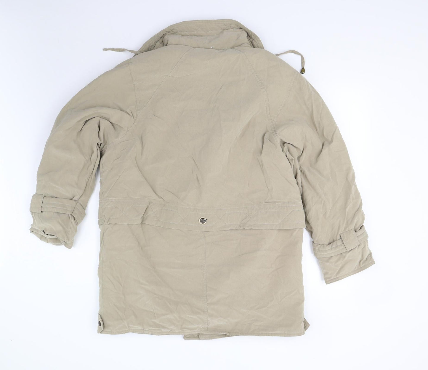 C&A Womens Beige   Overcoat Coat Size 12