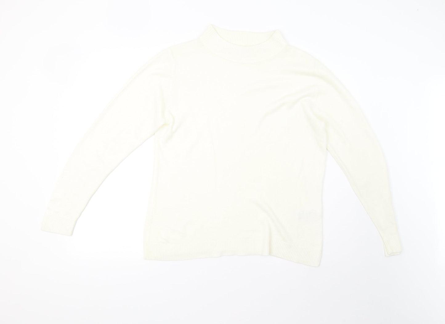 Womens UK Size M Damart Ivory Pullover Jumper