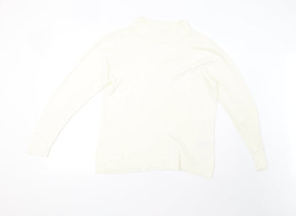 Womens UK Size M Damart Ivory Pullover Jumper