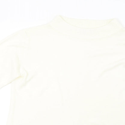 Womens UK Size M Damart Ivory Pullover Jumper