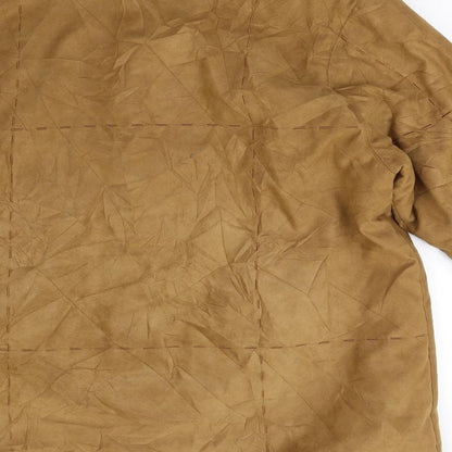 Klass Collection Womens Brown   Overcoat Coat Size M