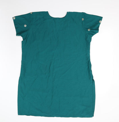 Preworn Womens Green   Slip Dress  Size 2XL