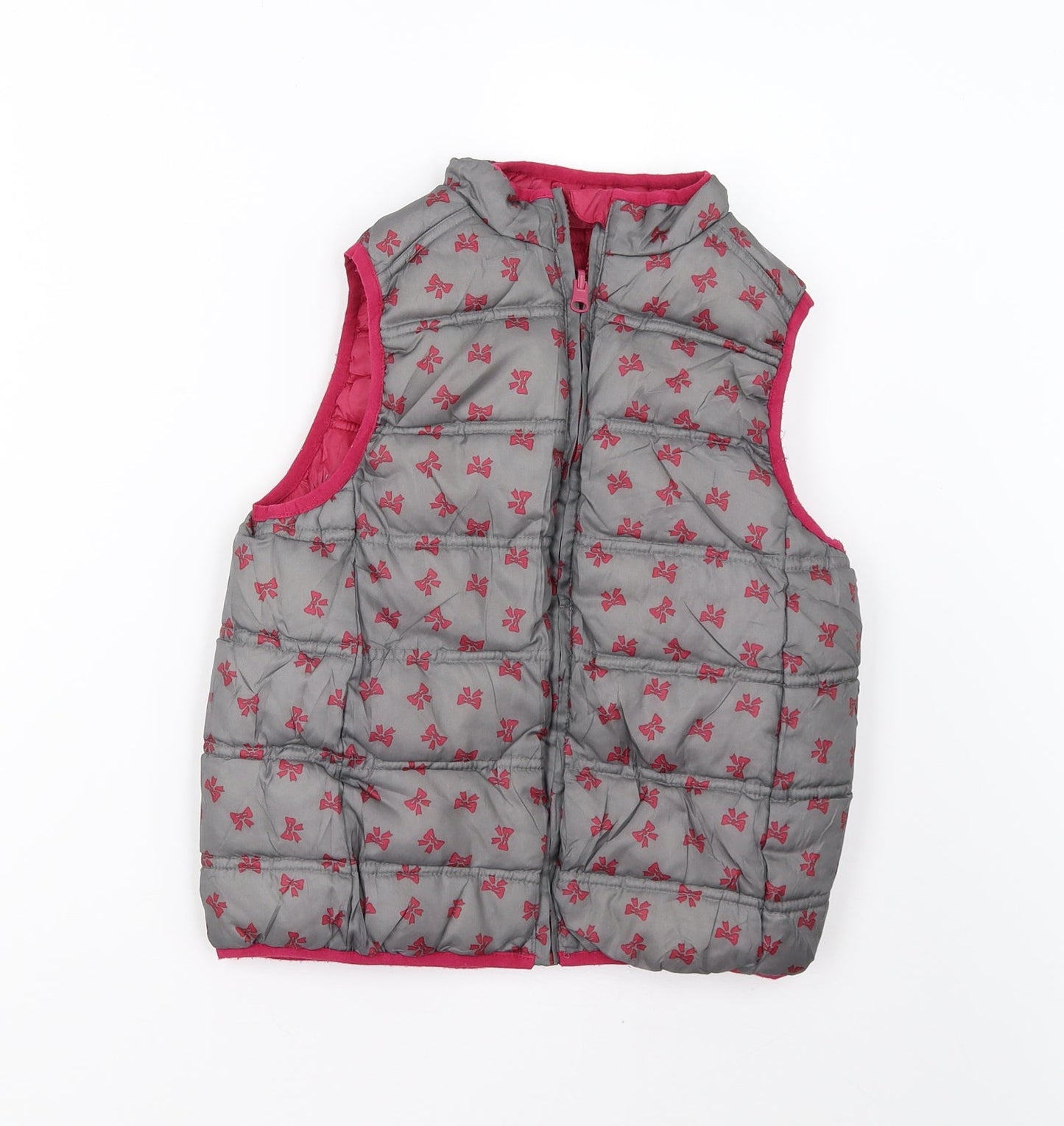 Sergent Major Girls Pink   Gilet Waistcoat Size 7 Years