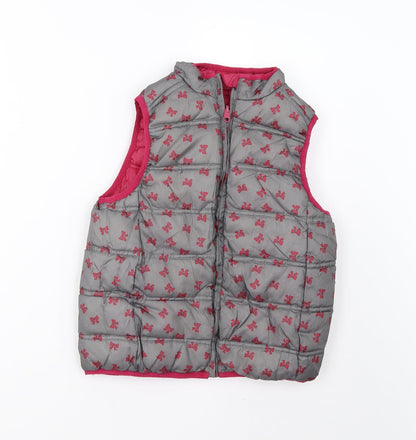 Sergent Major Girls Pink   Gilet Waistcoat Size 7 Years